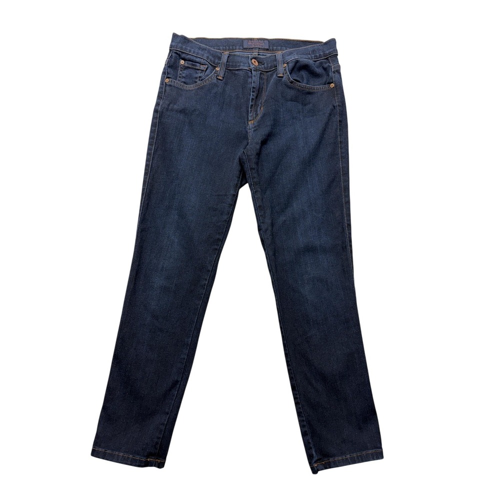 James Jeans Womens 29x25‎ Dark Wash Twiggy Ankle Slim Stretch Denim Tag 30